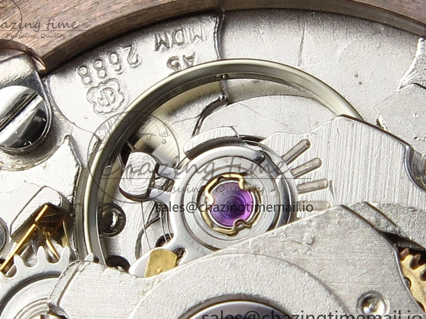 Good Copy Rolex Watches Best Purple 31 Oyster Bracelet ETA 278271 904L DateJust Edition Dial Diamonds on Steel SS 1:1 ARF 522 Premium RG 0103